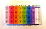 Havi elektronikus gyógyszeradagoló - tablettát adagolók 28 napig