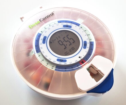 Smart WIFI pill box DoseControl | Matt closed lid